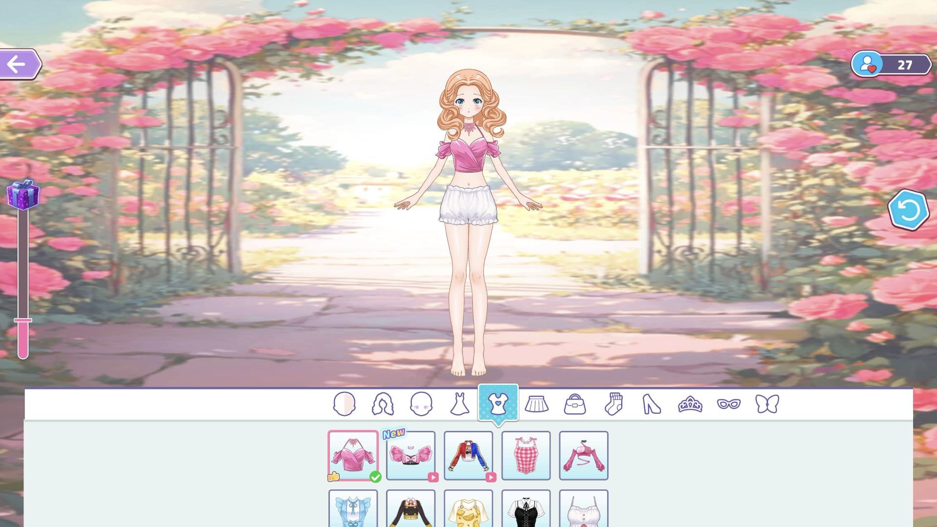 Desktop Valentine outfit progress paired with the mobile fullscreen player remaining on its loading screen